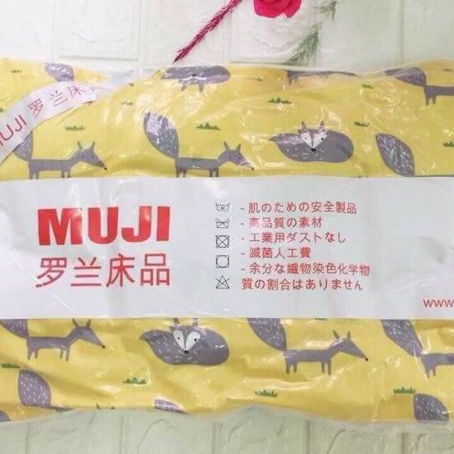 Gối MUJI Trẻ Em Xuất Nhật Sẵn Hàng Loại 1