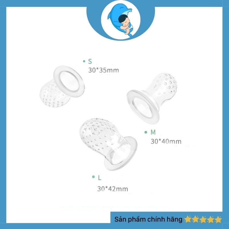 Túi nhai ăn dặm silicon chống hóc an toàn cho bé