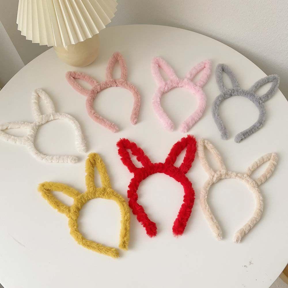 ANEMONE Băng Đô Tai Thỏ Hoạt Hình Xinh Xắn Cho Bé