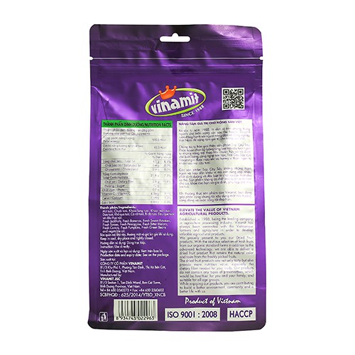 Trái Cây Sấy VINAMIT 250g