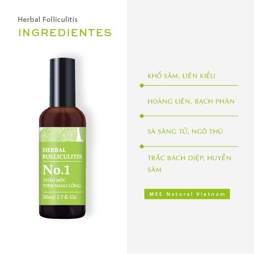 [CAM KẾT CHÍNH HÃNG]Thảo Mộc Viêm Nang Lông MEE NATURAL 50ml