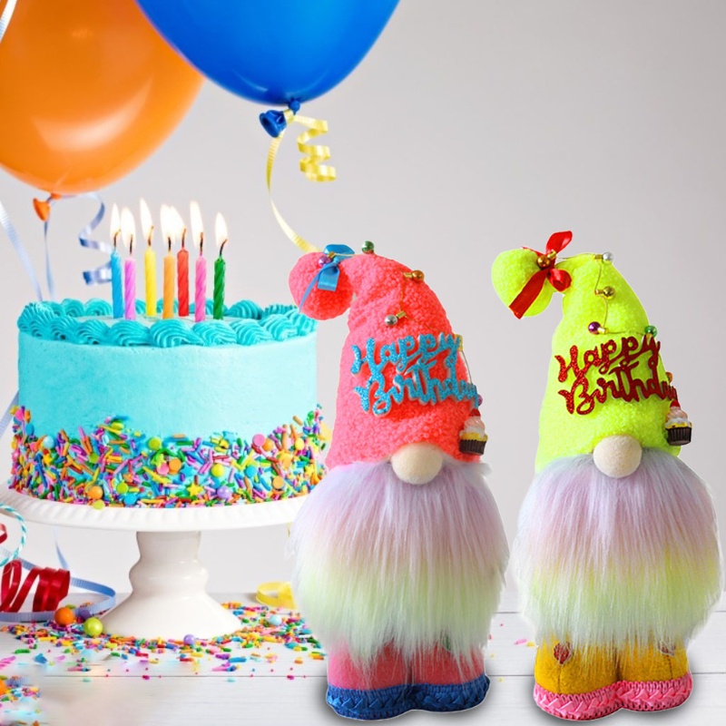 Thú Nhồi Bông Hình Tomte Swedish Dwarf Thủ Công Trang Trí Nội Thất