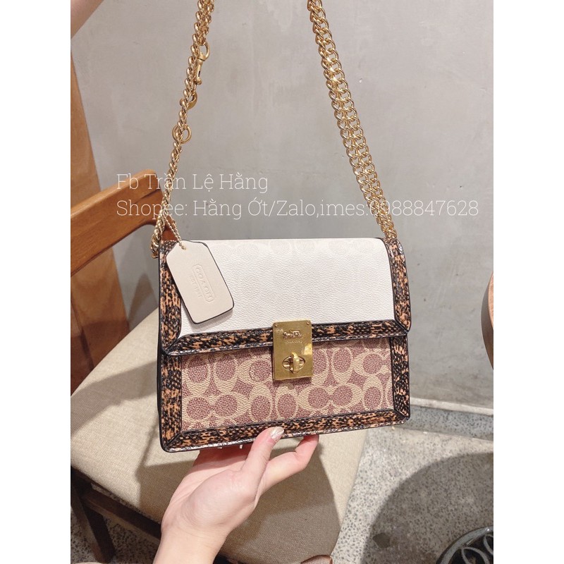 Túi chữ COO Size 22cm kèm hộp xuuuuất xịn
