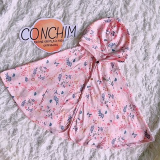 áo choàng cánh dơi cho bé cotton 100% xuất dư
