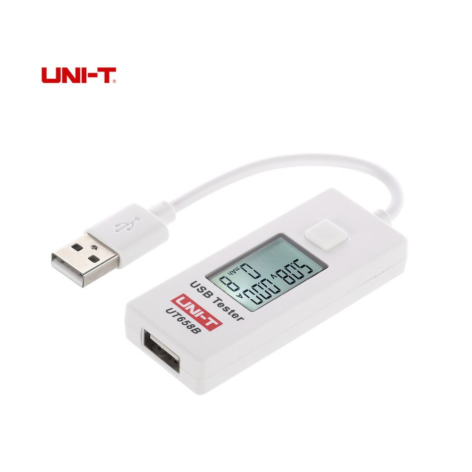 UNI-T Usb Kiểm Tra Điện Áp Kỹ Thuật Số Màn Hình Lcd Dc3-9V 0-3.5a Ht11