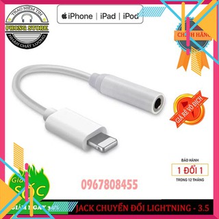 [Giá Rẻ] Jack Chuyển Đổi Tai Nghe Iphone 7/8/7P/8P/X/Xsm/11 – Chính Hãng