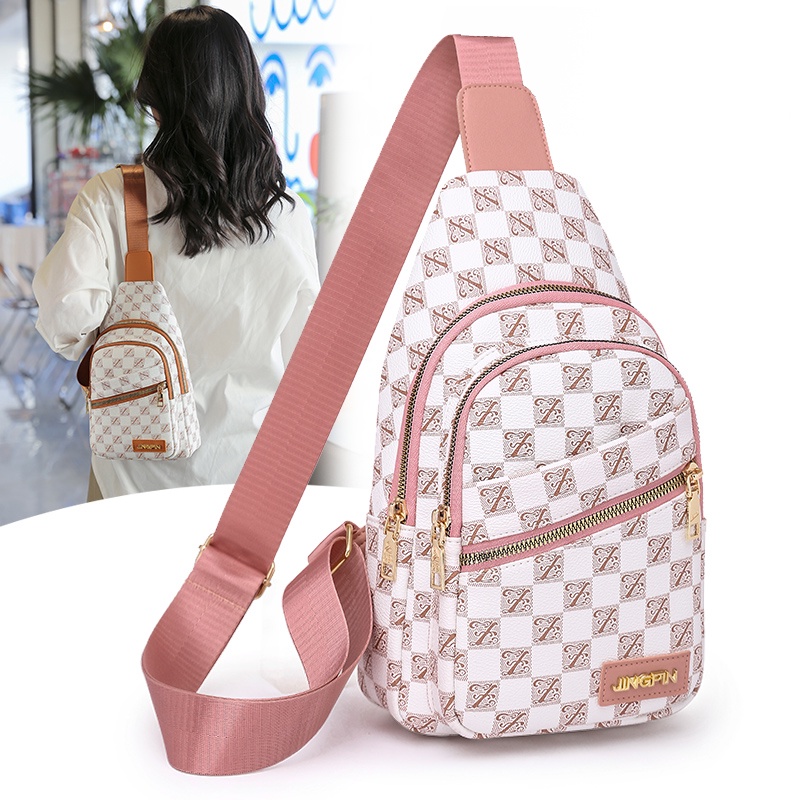 Túi đeo chéo bằng da mềm sức chứa lớn thời trang cho nữ