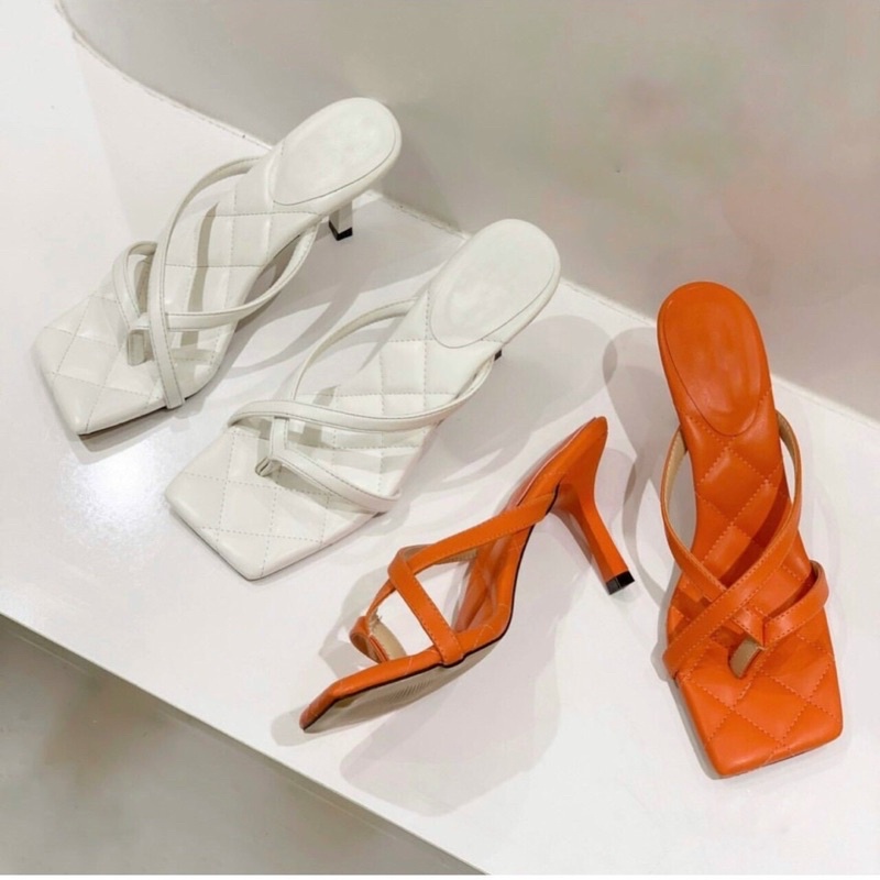 Sorami.Shoes | Guốc nữ gót nhọn, Guốc gót nhọn xinh xắn 7p