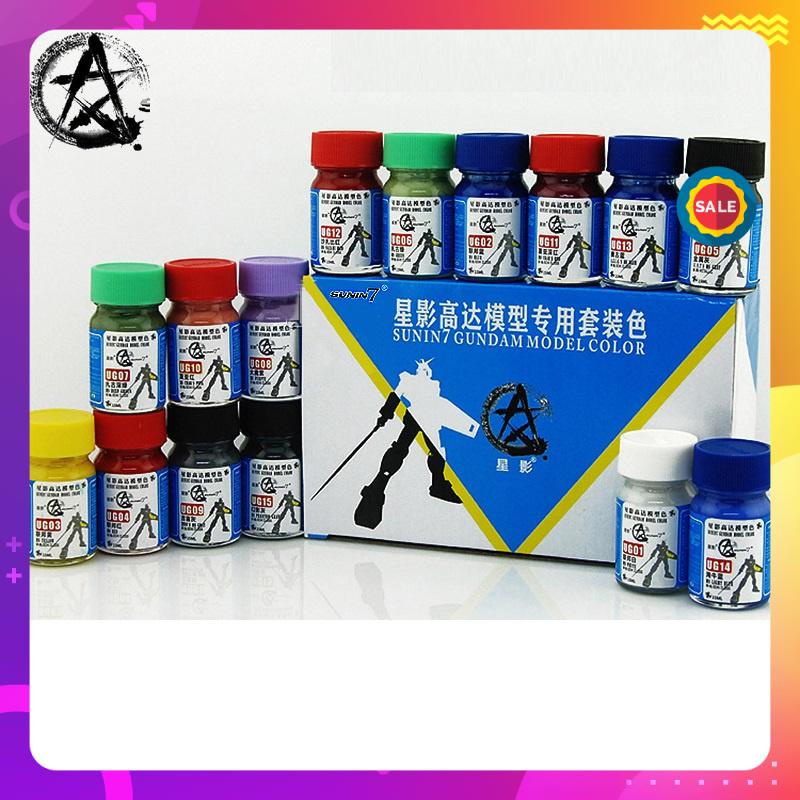 Set 15 màu sơn mô hình UG 15ml Star Shadow Sunin 7