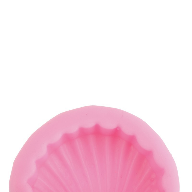 Khuôn Silicone Nhấn Bánh Hình Vỏ Sò 3D