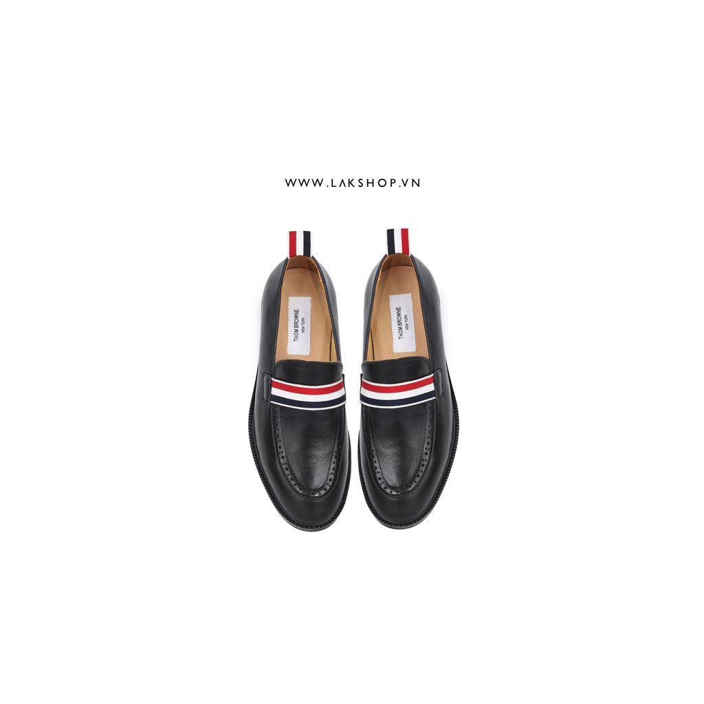 Giày TB Tricolour Band Leather Loafers