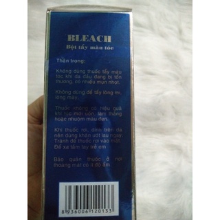 Bột tẩy tóc bleach