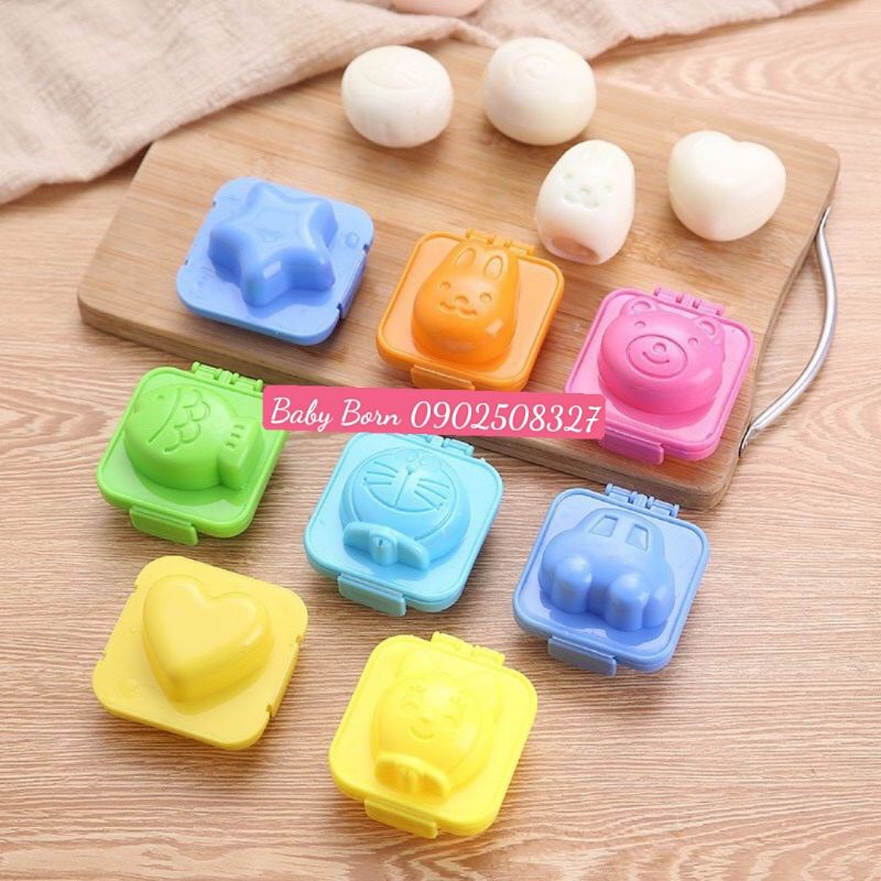 Khuôn Ép/ Tạo Hình Cơm Bento, Trứng, Thạch, Làm Bánh Giúp Bé Ăn Ngon Miệng - Hàng nội địa TQ
