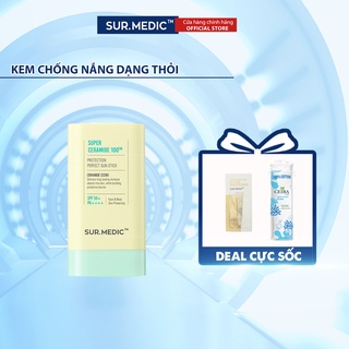 Chống Nắng Dạng Thỏi Dưỡng Ẩm Cho Da SURMEDIC Super Ceramide 100™ Protection Perfect Sun Stick 20G