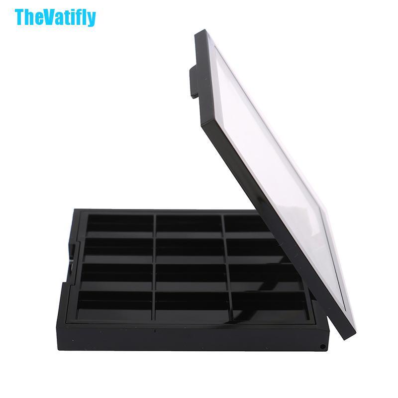 (Hàng Mới Về) Hộp Rỗng Đựng Son Môi 12 Ngăn Tiện Lợi