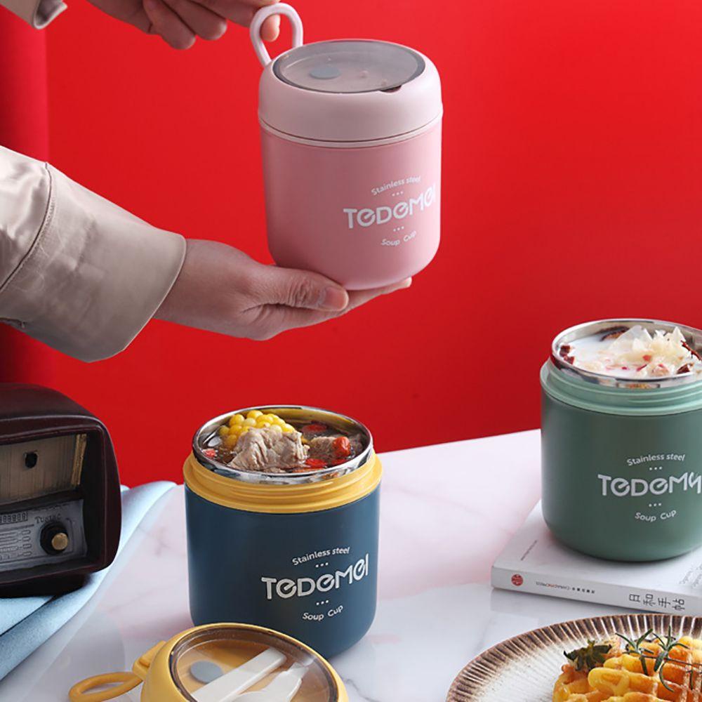 YIYU Bình Đựng Súp Dung Tích Lớn Bằng Thép Không Gỉ Cách Nhiệt