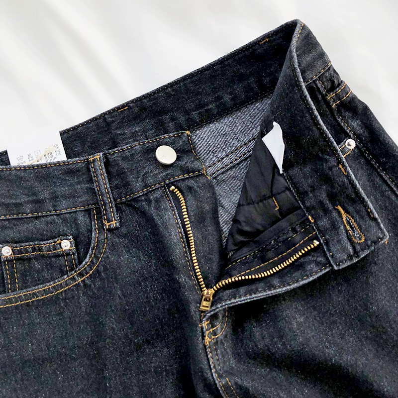 Quần Jean Lưng Cao Thiết Kế Co Giãn 38763 Thiết Kế Thời Trang