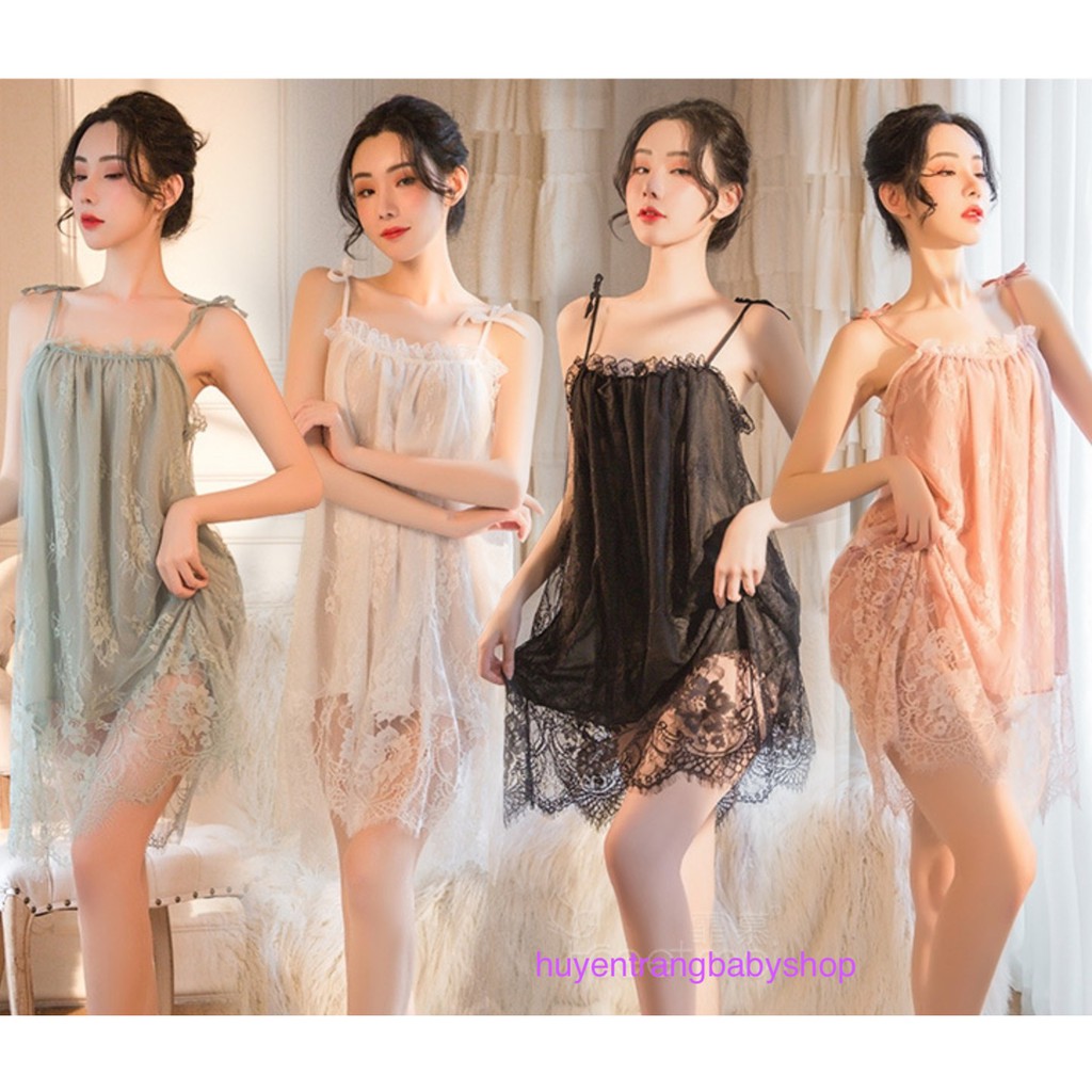 Đầm ngủ tiểu thư cao cấp sang chảnh VN18