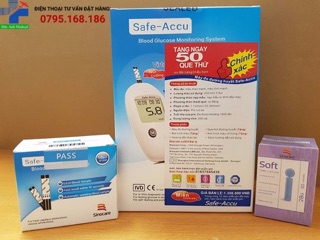 Máy đo đường huyết Safe Accu