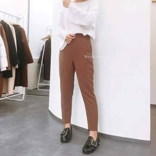 Quần tây vạt lệch