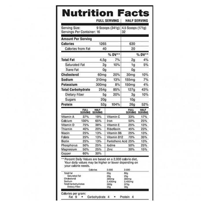 Sữa tăng cân tăng cơ Muscle Mass Gainer hương Chocolate bịch 5.4 kg - Hàng phân phối chính hãng BBT | BigBuy360 - bigbuy360.vn