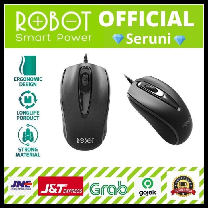 Đen Chuột Máy Tính M110 Kal097 Hình Robot