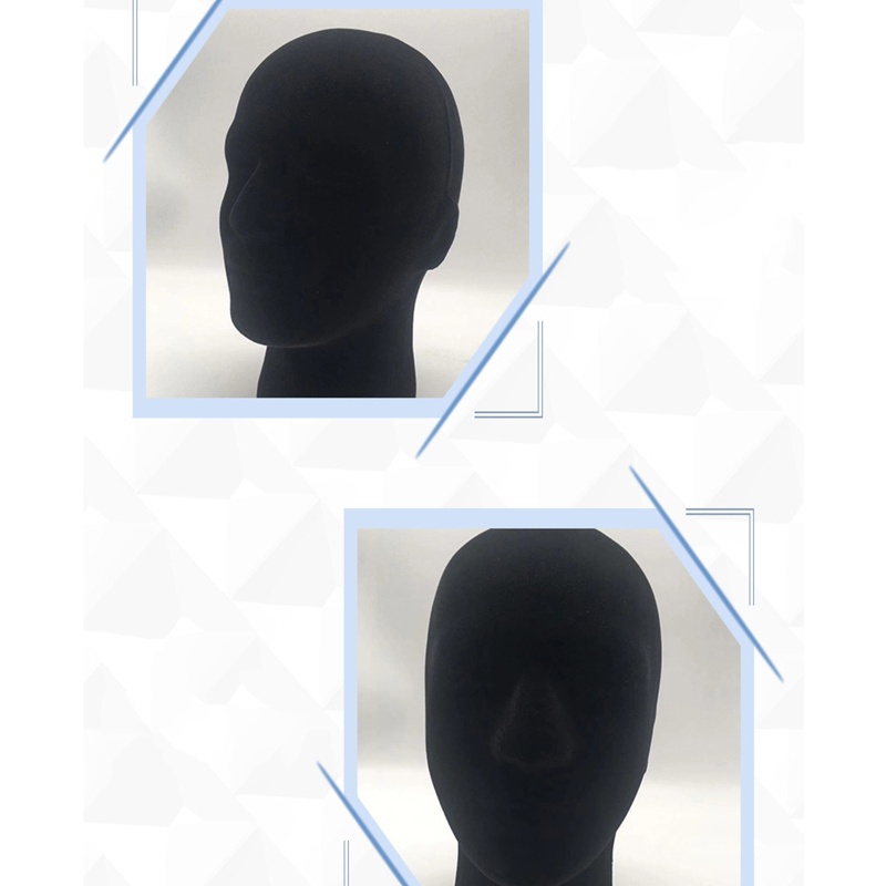 Mô Hình Đầu Ma Nơ Canh Nam Bằng Xốp Kèm Giá Đỡ Trưng Bày Kính Mát