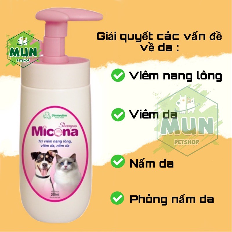 Sữa tắm Micona Nấm da