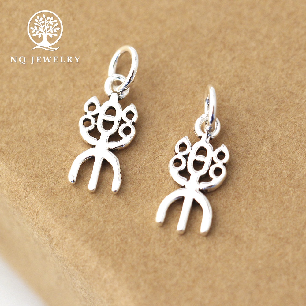 Charm bạc hình đèn treo - NQ Jewelry
