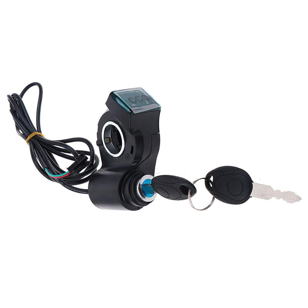 Vôn Kế Kỹ Thuật Số Kèm Chìa Khóa Cho Xe Máy Scooter YNATURAL E-Bike