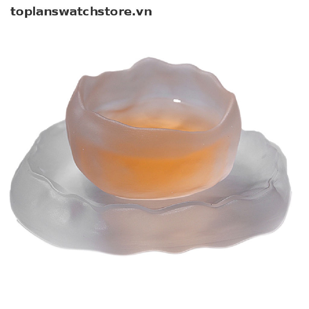 1 Ly Thủy Tinh Uống Rượu Màu Trắng Trong Suốt Phong Cách Nhật Bản