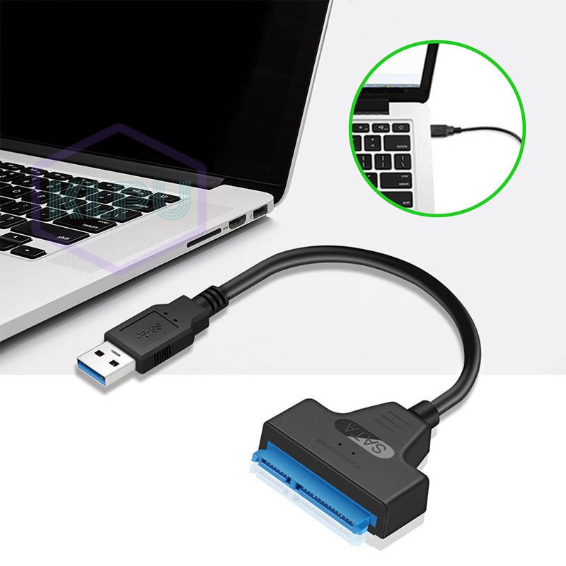 Cáp USB 3.0 sang SATA HDD SSD 2.5 inch 22 Pin