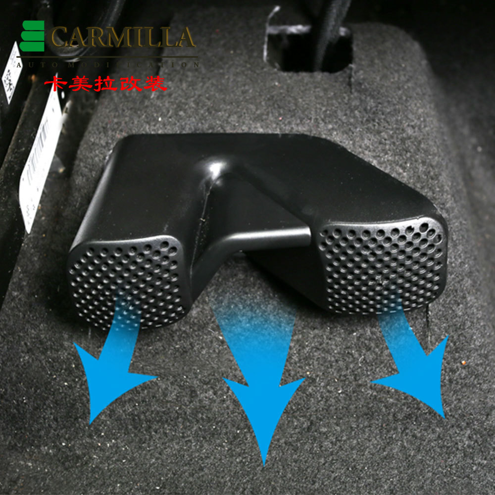 Khung bọc lỗ thông hơi máy điều hòa nhiệt độ cho Nissan X-trail Xtrail Rogue T32 2014 2015 2016 2017 2018 2019 2020