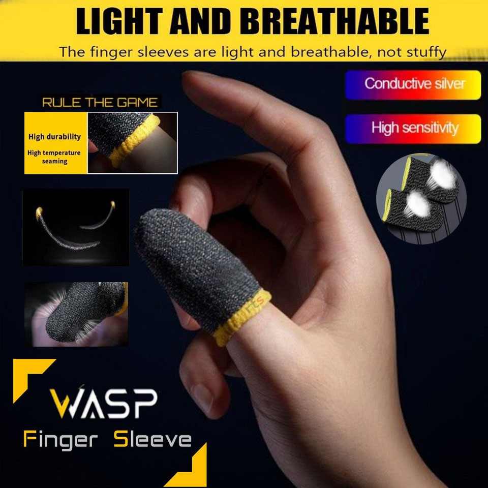 Bao tay chơi game Mobile - Găng tay chơi game Mobile cảm ứng chống mồ hôi chống trượt | BigBuy360 - bigbuy360.vn