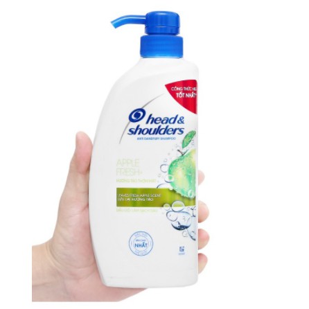 Dầu Gội Head & Shoulders Chai 655g BẠC HÀ/TÁO/CHANH