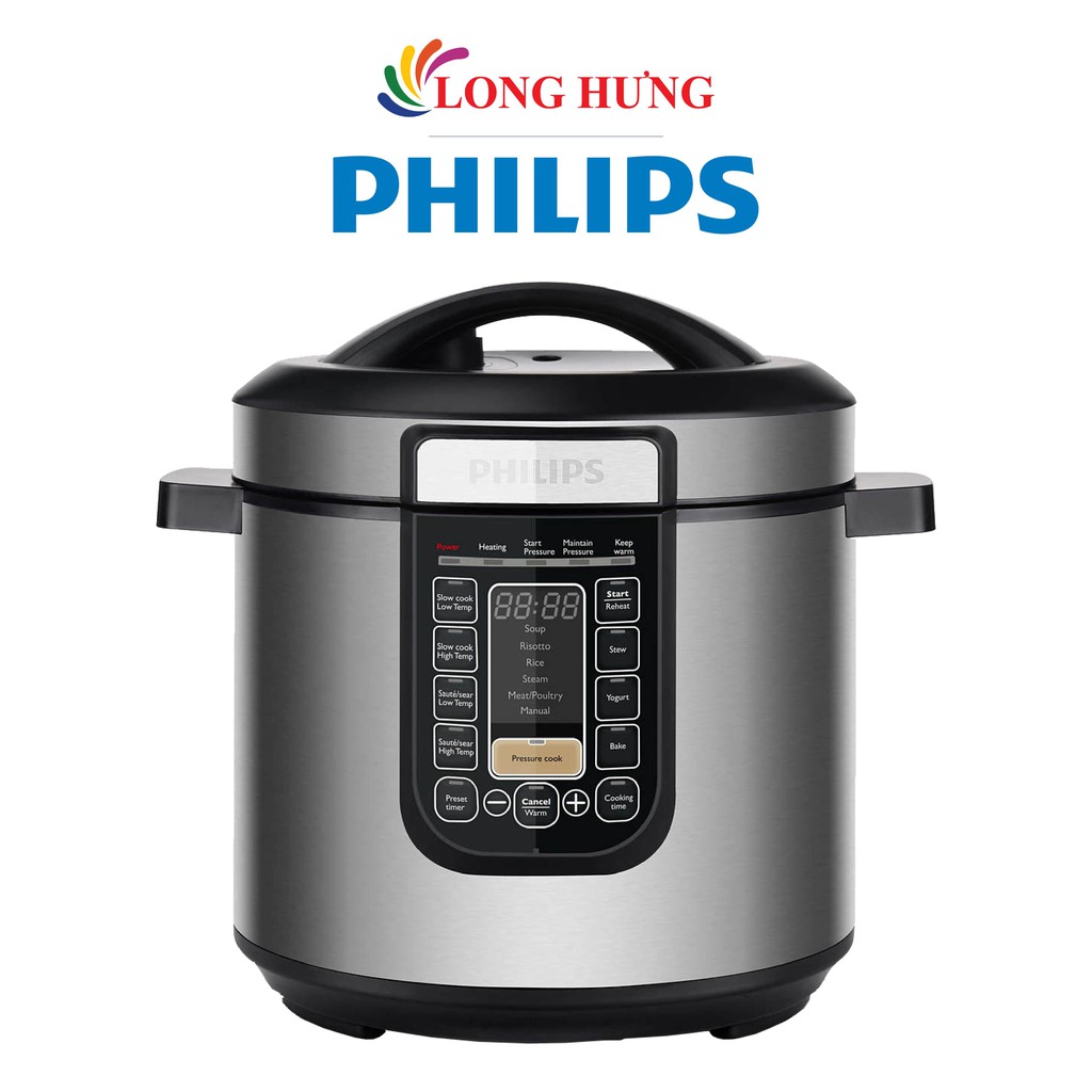 [Mã ELHADEV giảm 4% đơn 300K] Nồi áp suất Philips 5 lít HD2137/65 - Hàng chính hãng