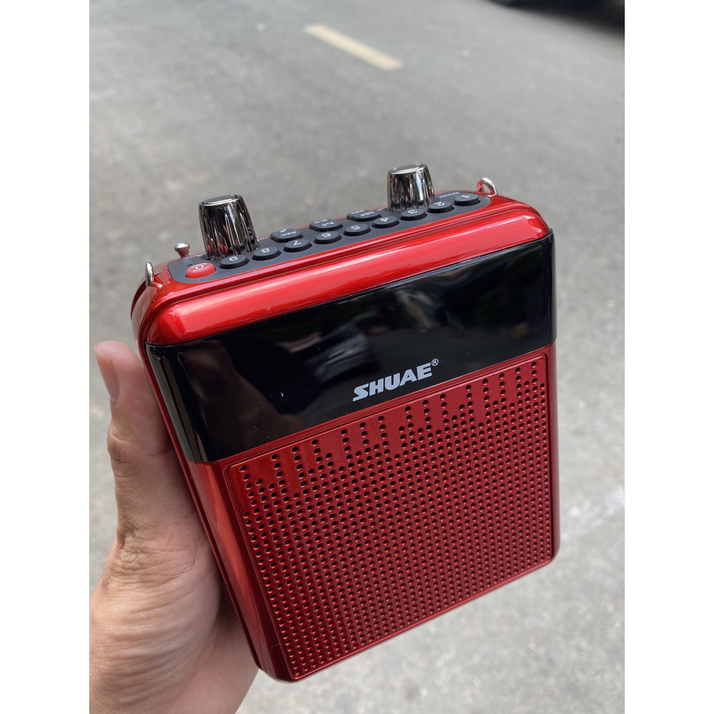 Máy trợ giảng không dây bluetooth SHUAE SM-919  Bluetooth-AUX-USB-Thẻ nhớ, Radio-nghe nhạc cao cấp dạy học giảng viên