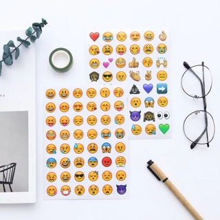 Sticker sắc thái khuôn mặt