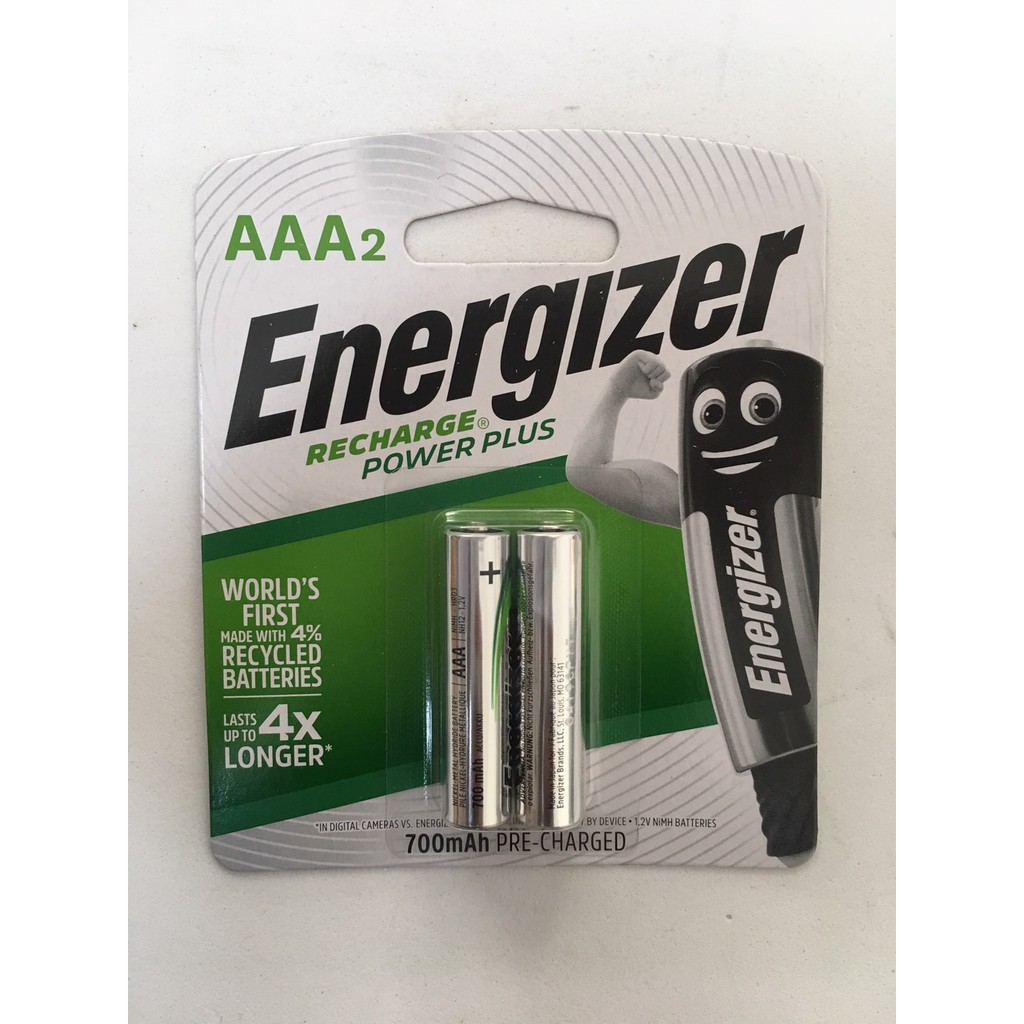 PIN SẠC AA, AAA, 9V ENERGIZER 2300mah, 2000mah, 700mah, 800mah, 175mah (CHÍNH HÃNG).