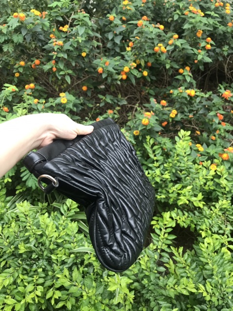 Túi da bò thật 2hand