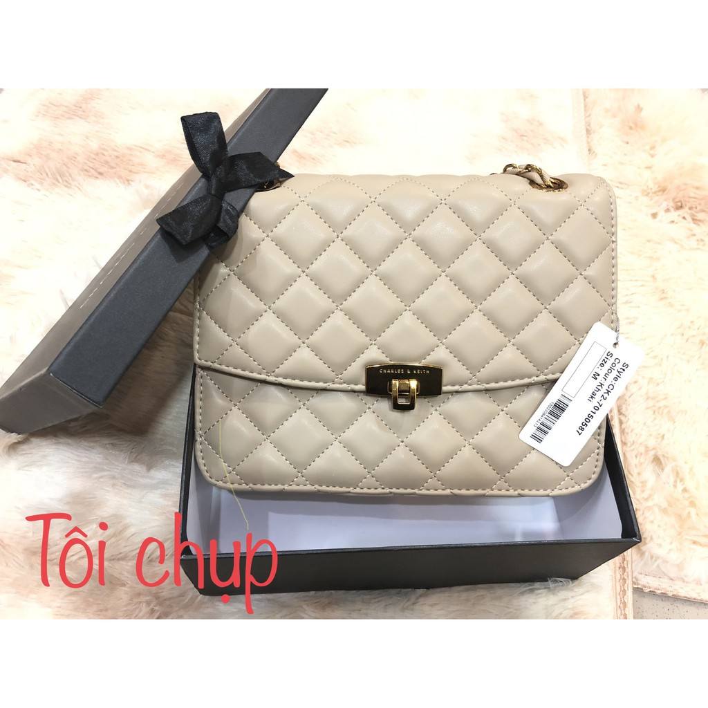 Túi trần trám cnk , trần ô khoá gập xuất dư size 24 hot hit