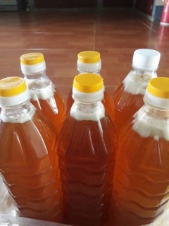 Mật ong hoa cà phê 1 lít nguyên chất