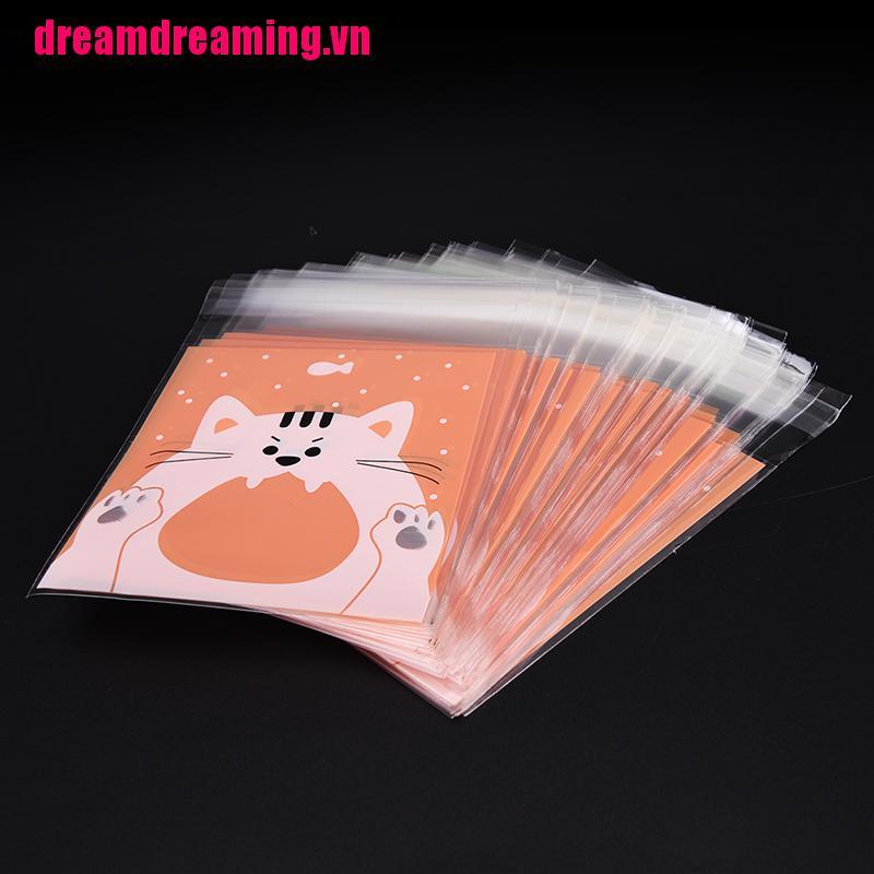 Bộ 100 Bánh Nhựa In Hình Động Vật Dễ Thương