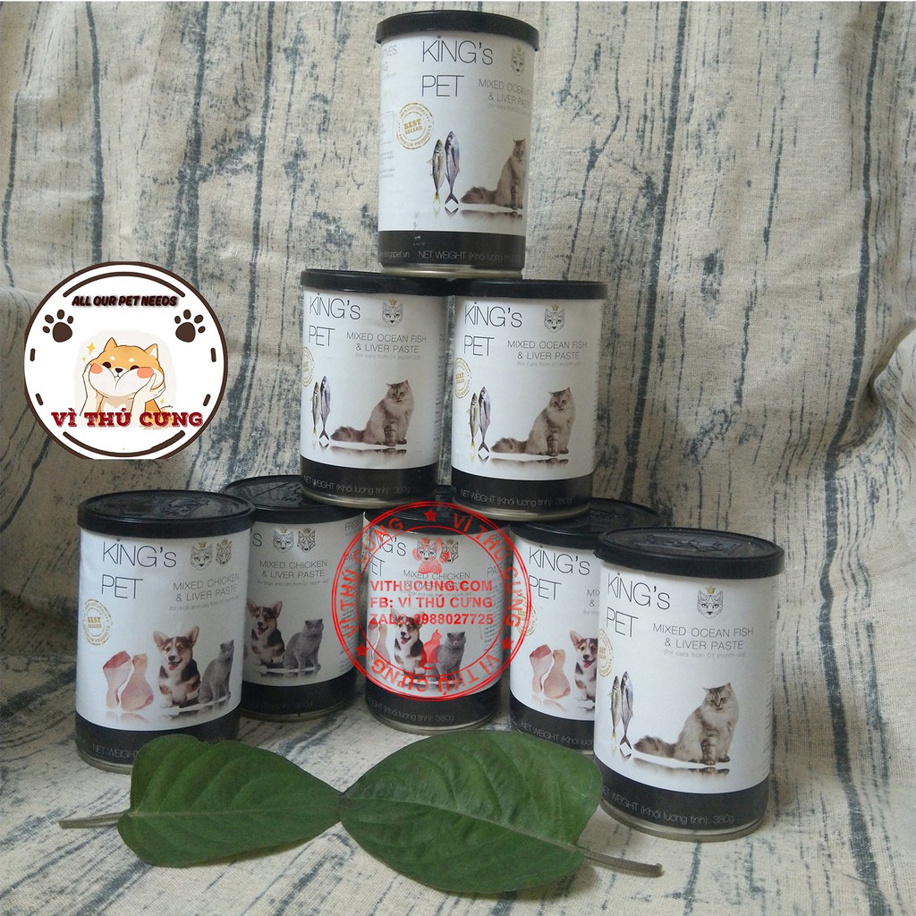 Pate Kingspet cho chó mèo