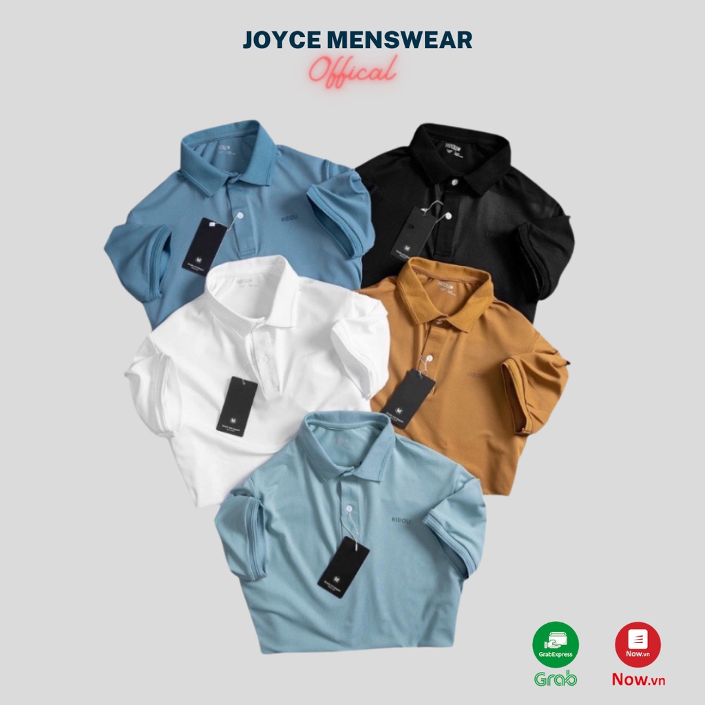 Áo Polo trơn basic, chất poly cá sấu mềm mát trẻ trung năng động