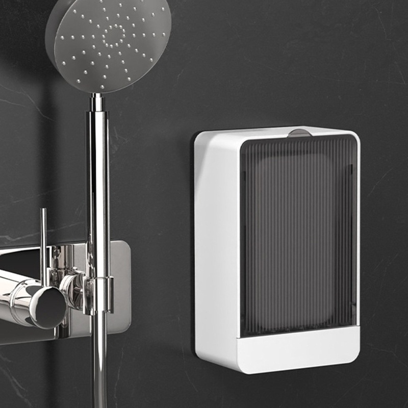 Khay Đựng Xà Phòng Nắp Lật Có Ngăn Kéo