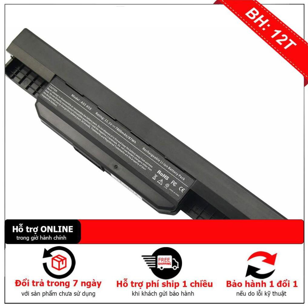 [BH12TH] Pin laptop ASUS K43 K43E K43S X44H K53 K53E X54C X53S X53 K53S X53E nhập khẩu chính hãng