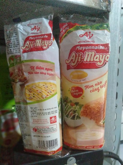Chai Sốt nhỏ mayonnaise aji- mayo từ trứng gà tươi