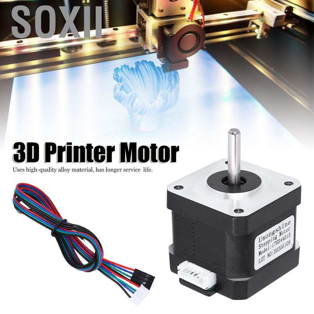 Motor 17 bước 4 dây cho máy in 3D tiện dụng