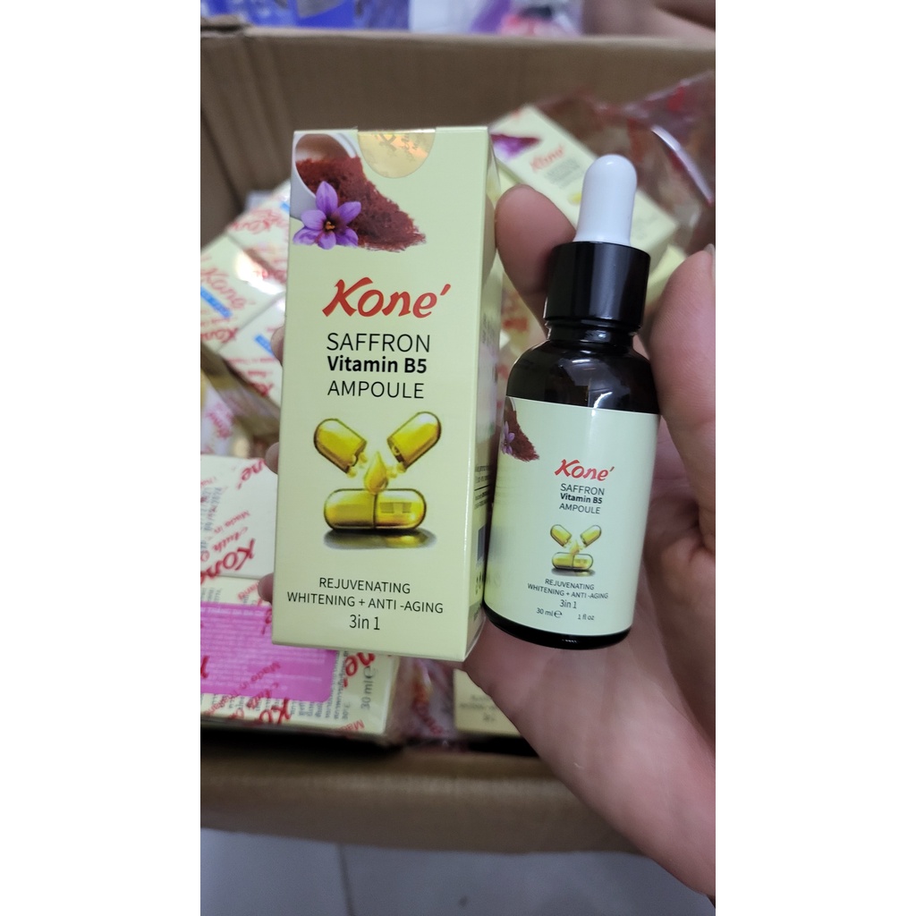 &lt;Thật 100%&gt; Serum Saffron Vitamin B5 Kone Thái Lan 3 chức năng